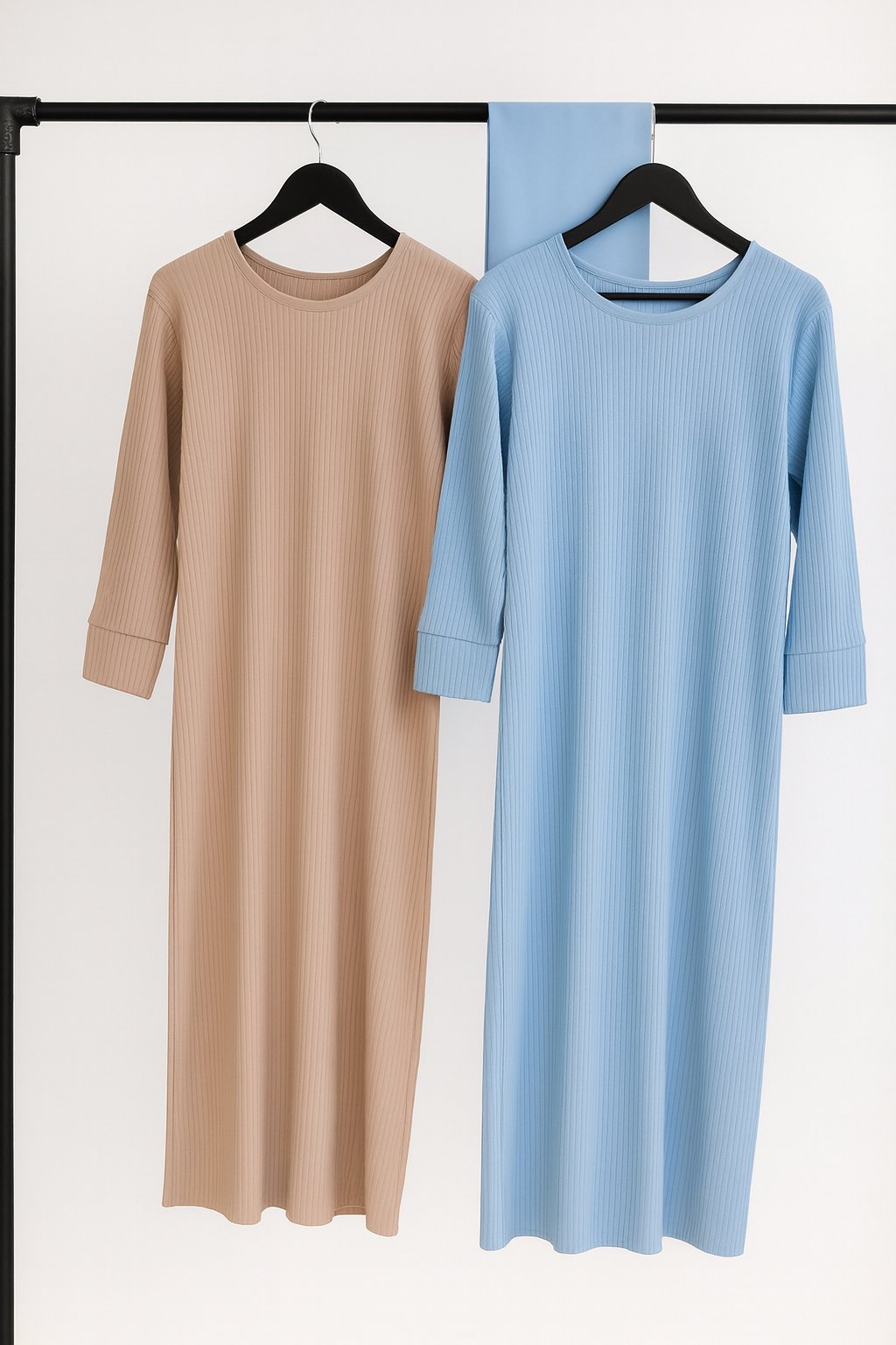 Ribbed Comfort Winter Abaya