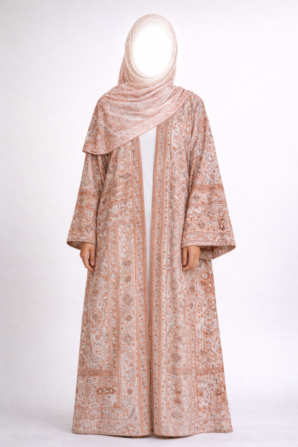 Peach Sunset Pashmina