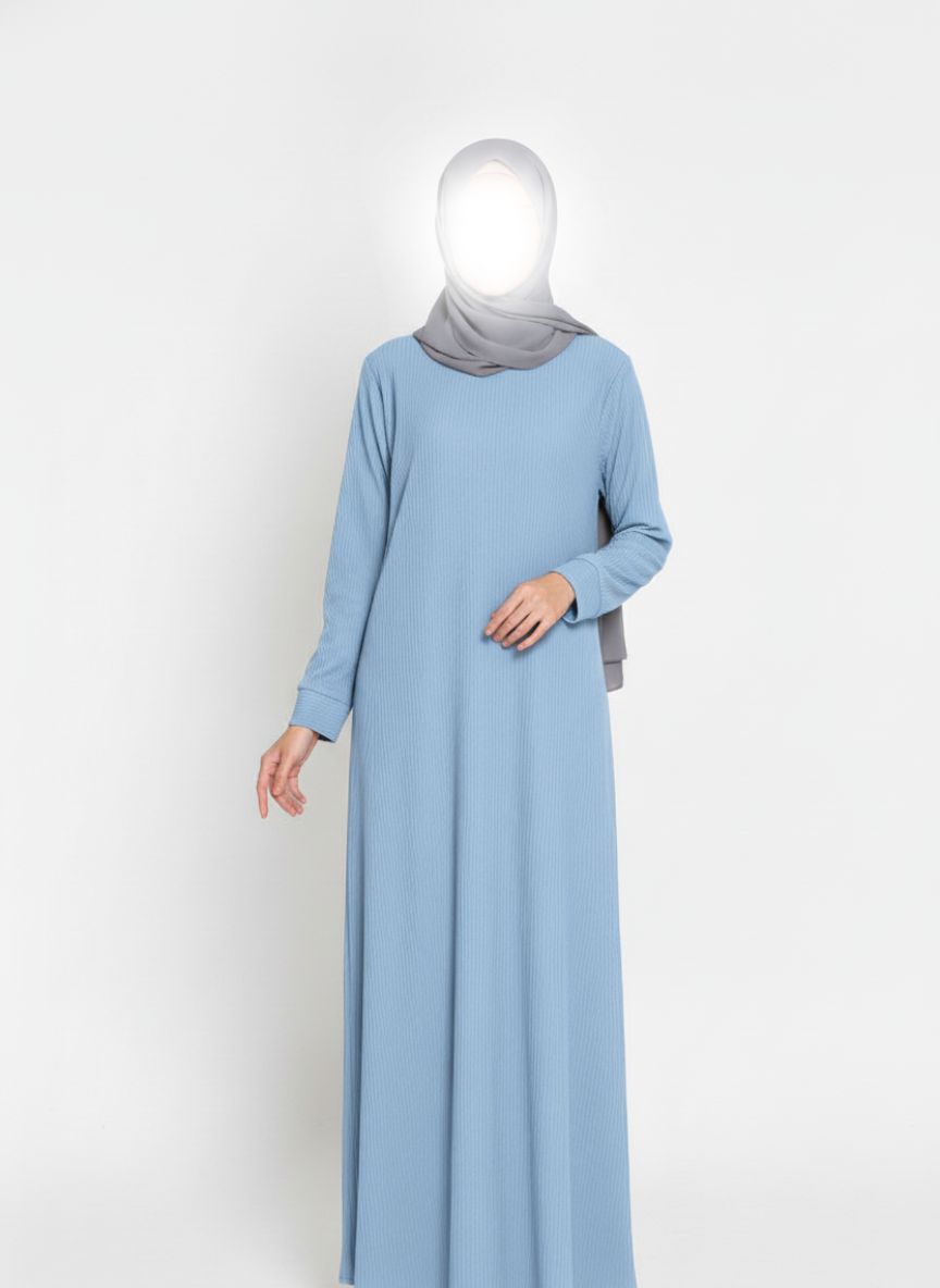 Ribbed Comfort Winter Abaya