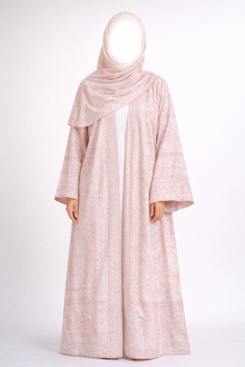 Pink Haya Pashmina