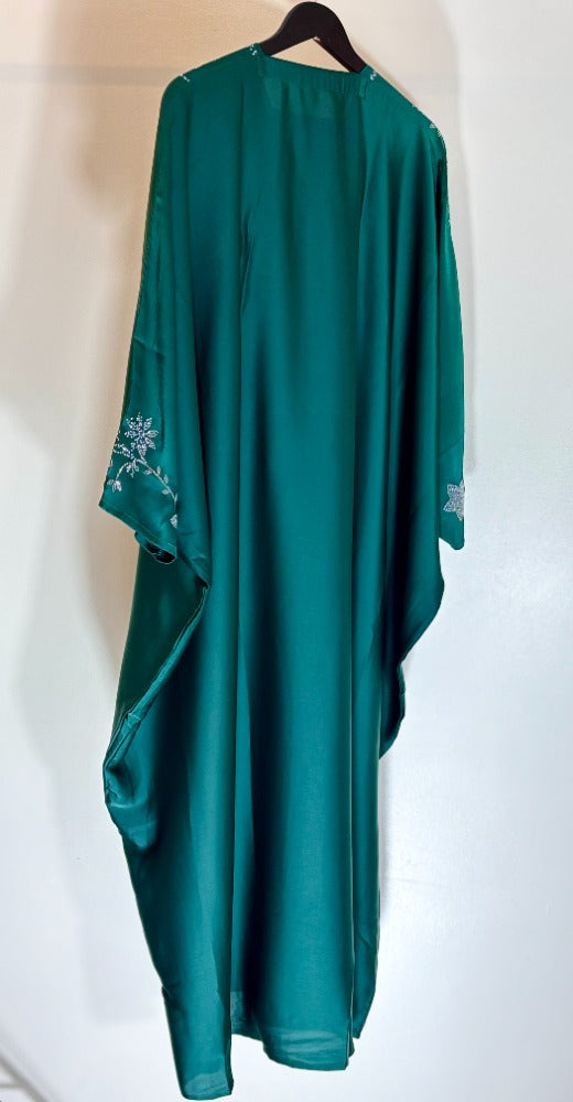 Emerald Blossom Furasha Abaya