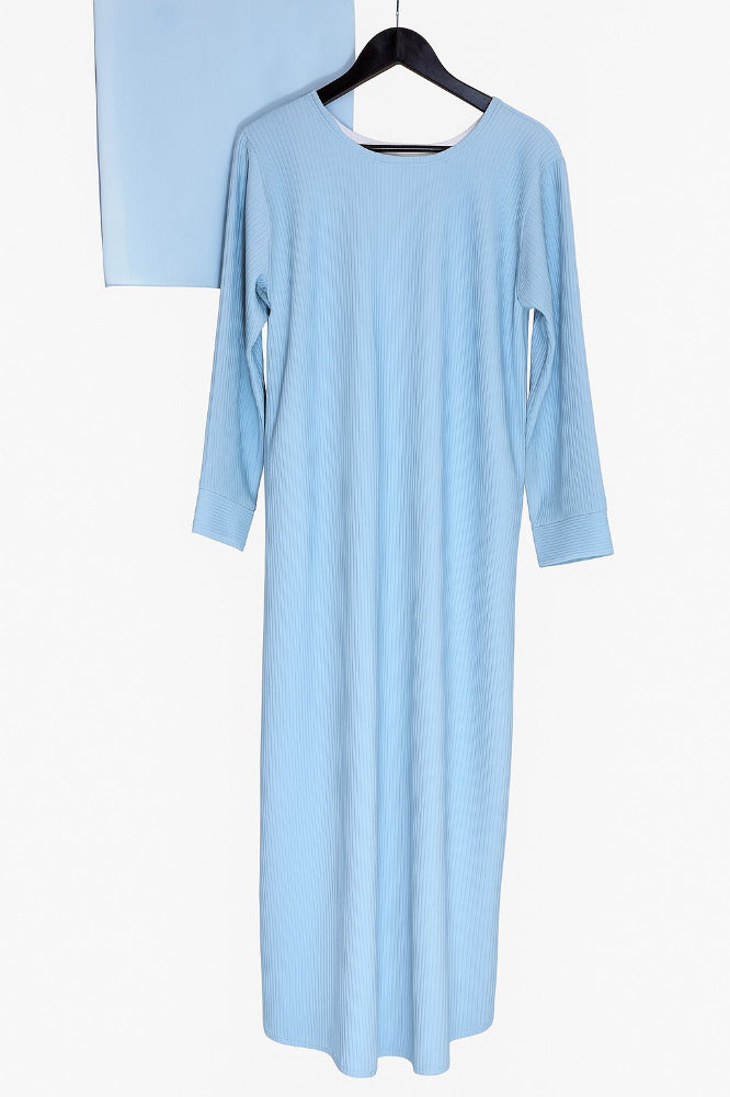Ribbed Comfort Winter Abaya
