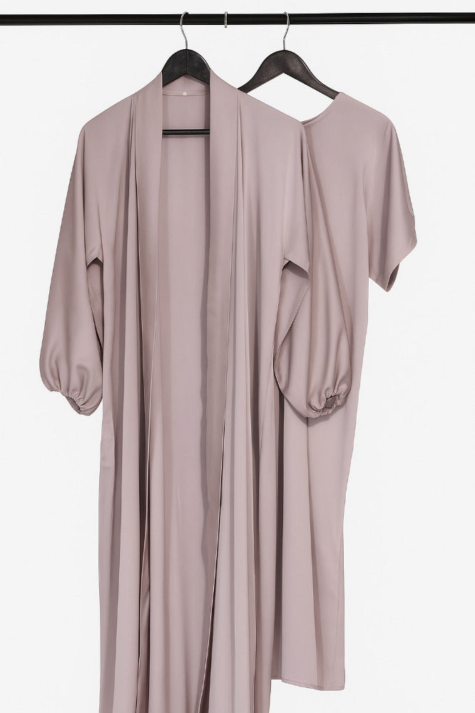Lustre Satin Abaya
