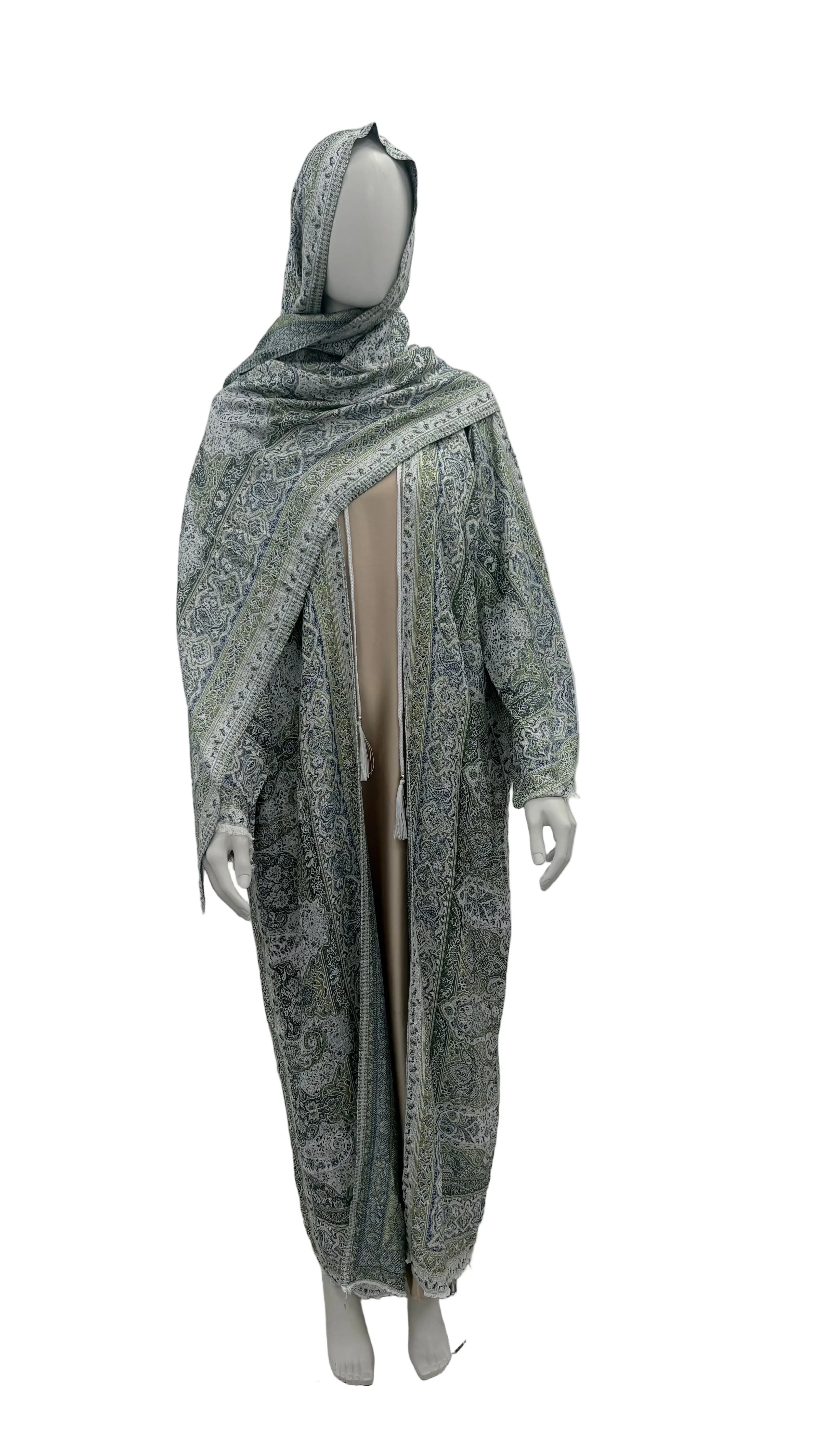 Ocean Breeze Pashmina Abaya